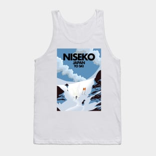 Niseko Japan ski print Tank Top